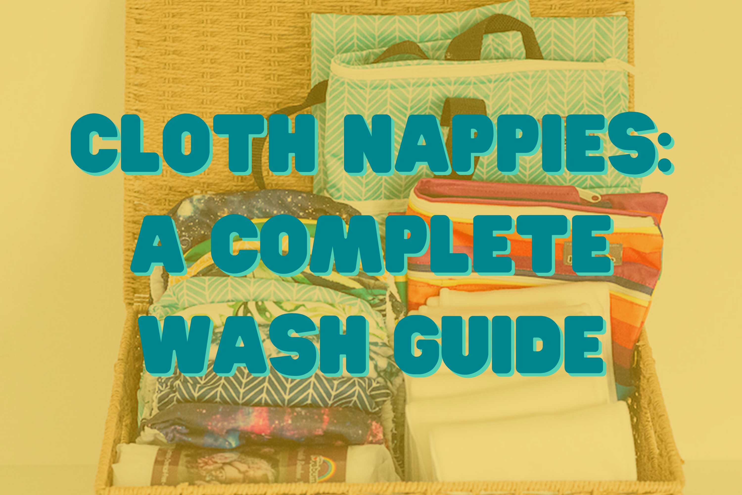 How to discount wash cloth nappies