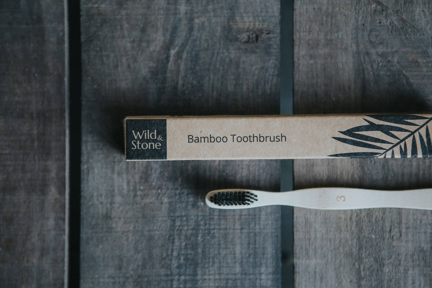 Wild & Stone Adult Bamboo Toothbrush - Medium