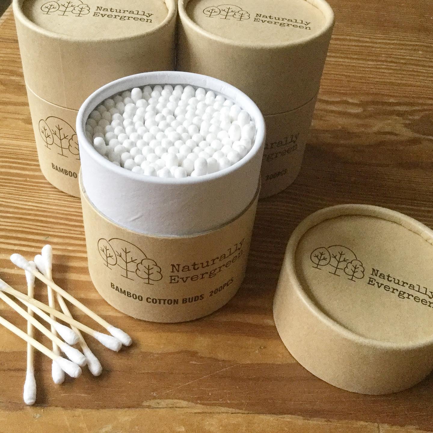 Naturally Evergreen Cotton Buds