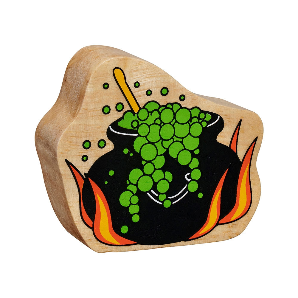 Lanka Kade Natural Green & Black Cauldron
