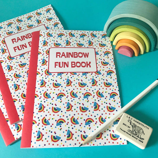 Read Wrap Recycle Rainbow Fun Book