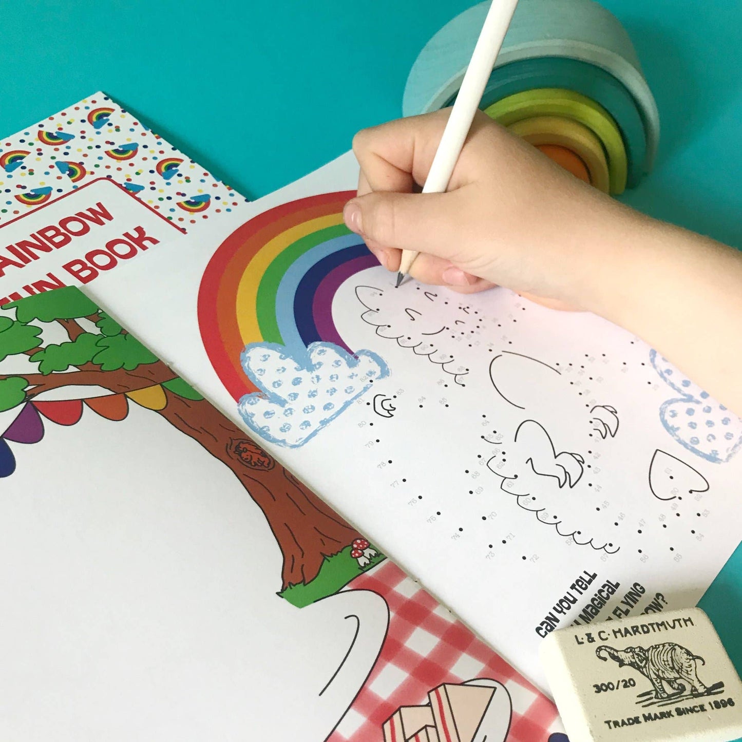 Read Wrap Recycle Rainbow Fun Book