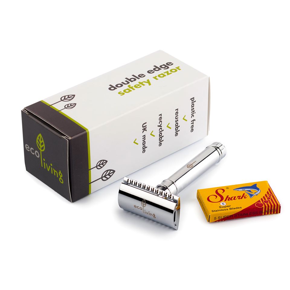 ecoLiving Plastic Free Safety Razor
