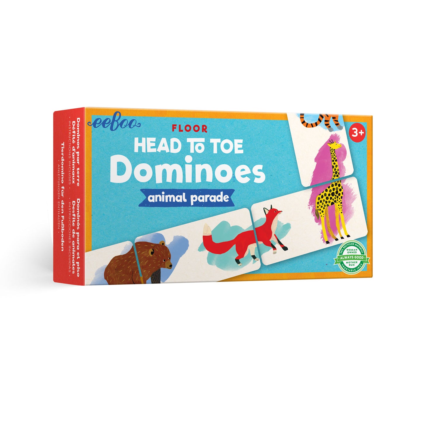 eeBoo Head To Toe Dominoes