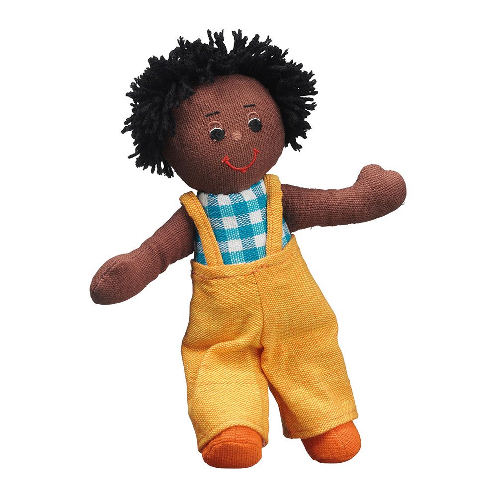 Lanka Kade Boy Doll - Black Skin Black Hair