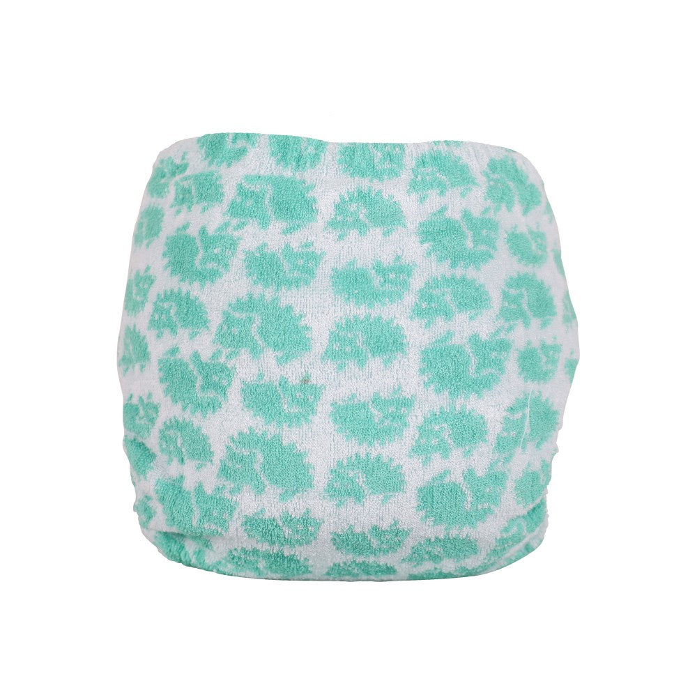 Tots Bots Bamboozle Stretch Bamboo Fitted Nappy - Hedgehug