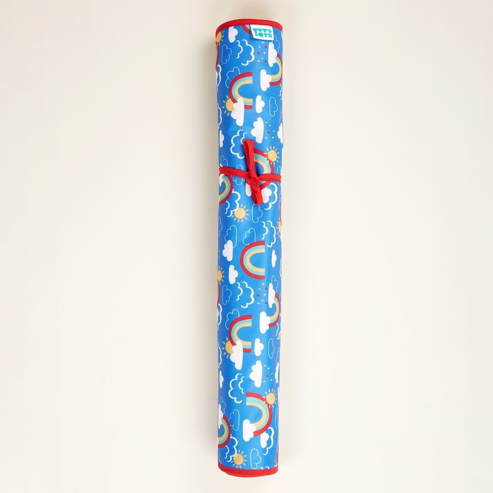 Tots Bots Frugi Happy Mat - Rainbow Skies
