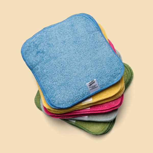 Cheeky Wipes Organic Cotton Rainbow Wipes
