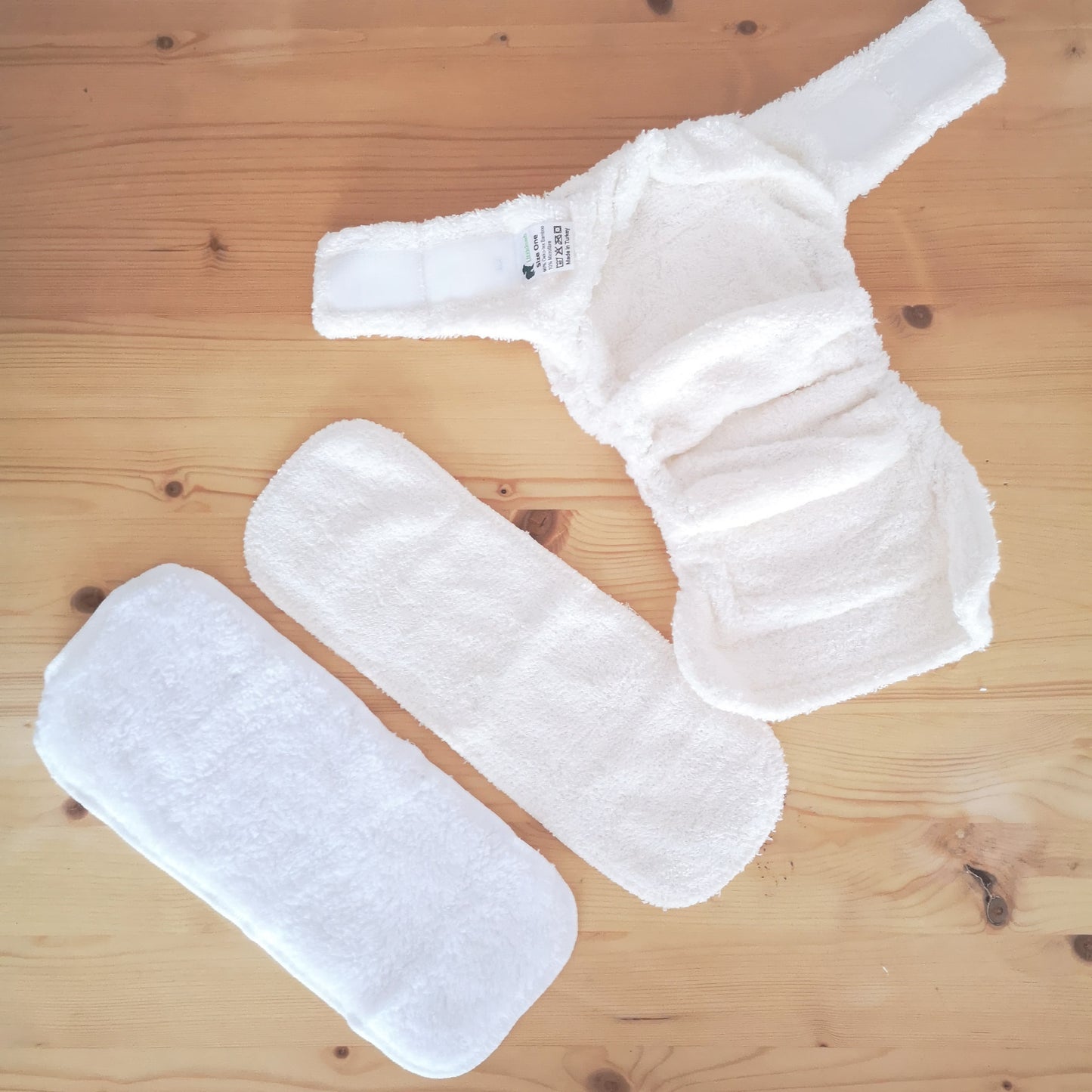 Little Lamb Bamboo Fitted Nappy