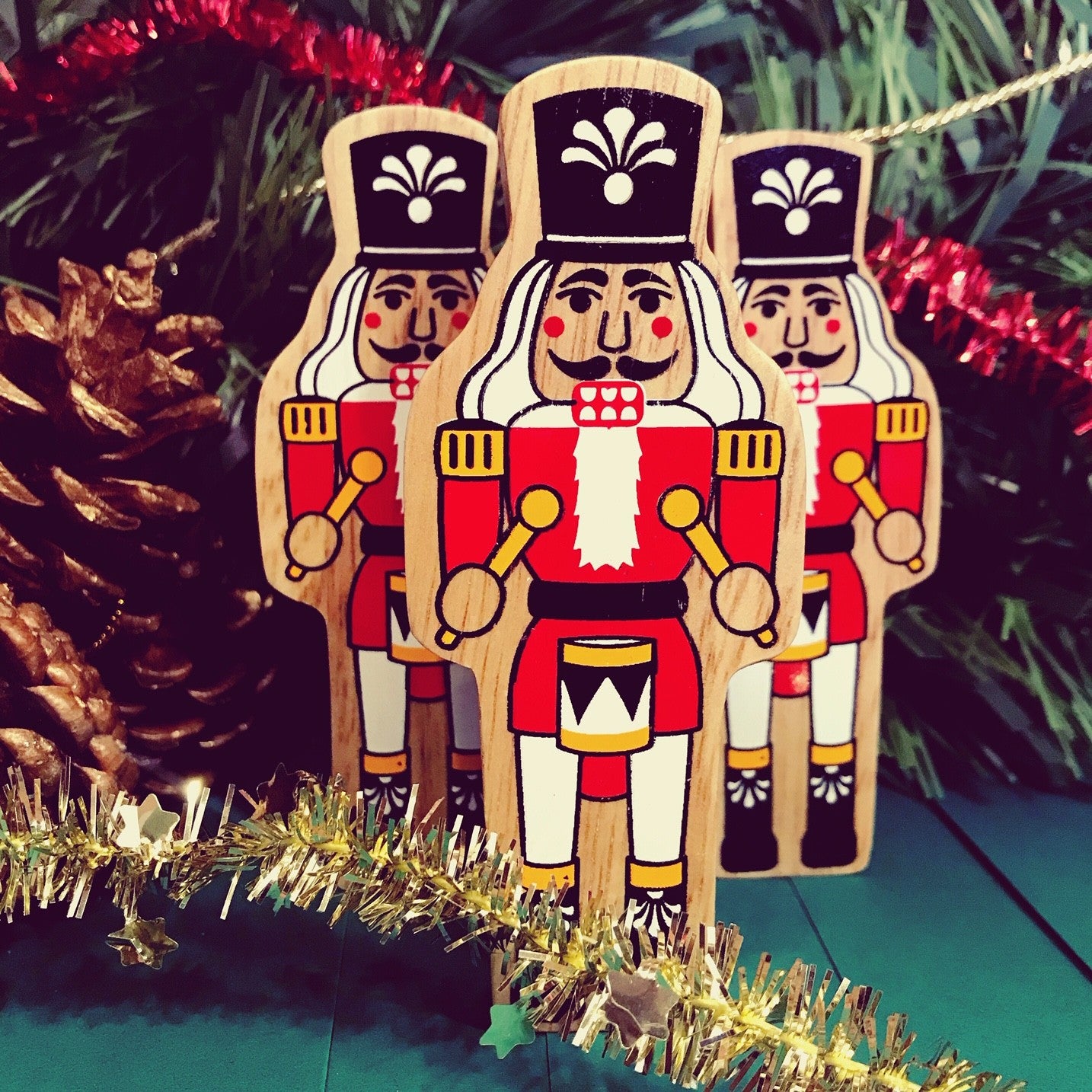 Lanka Kade Red & White Nutcracker