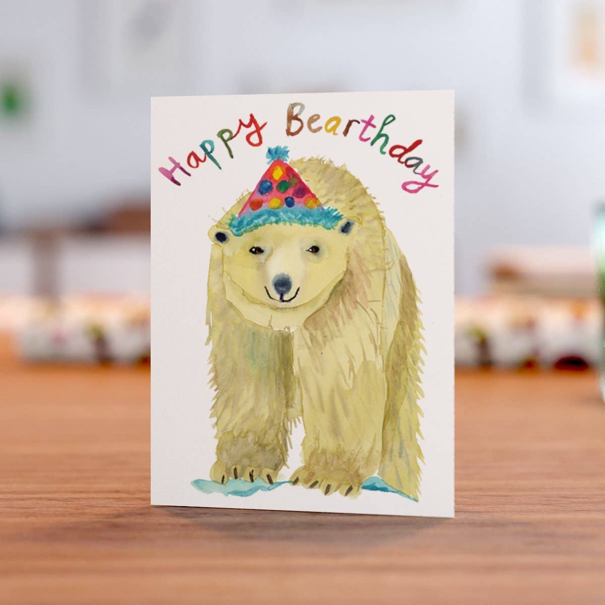 Happy 'Bearthday' Birthday Polar Bear Card