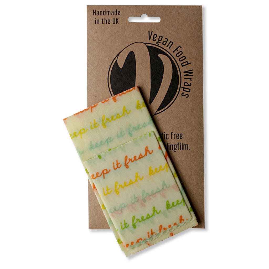 Vegan Wax Wrap Small Kitchen Pack