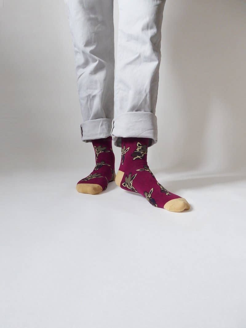 Bare Kind 'Save the Giraffes' Bamboo Kids Socks