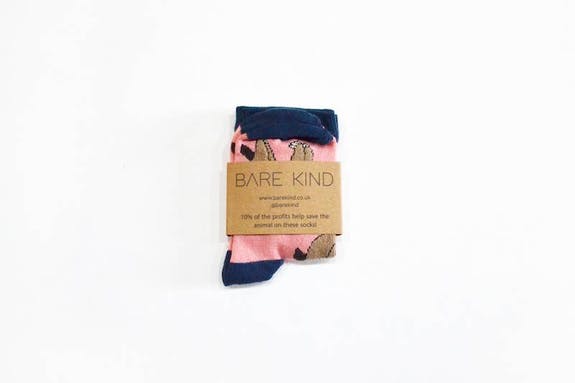 Bare Kind 'Save the Sloths' Bamboo Kids Socks