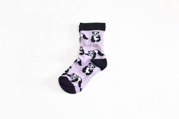 Bare Kind 'Save the Pandas' Bamboo Kids Socks