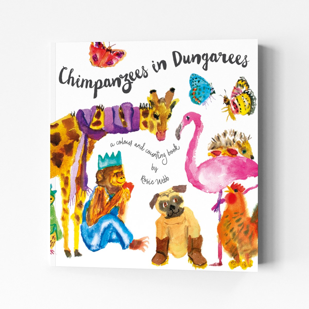 Chimpanzees In Dungarees Rhyming Book