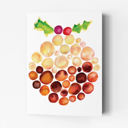 Christmas Pudding Card