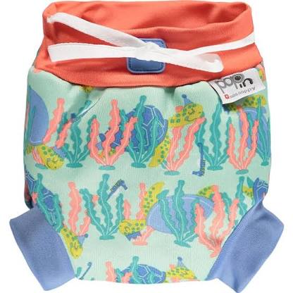 Close Pop In Swim Nappy - Turtle