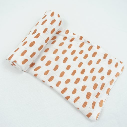 MuslinZ Organic Cotton and Bamboo Swaddle - Spots