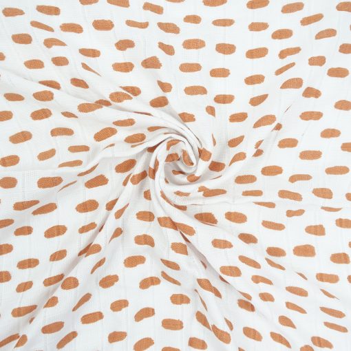 MuslinZ Organic Cotton and Bamboo Swaddle - Spots