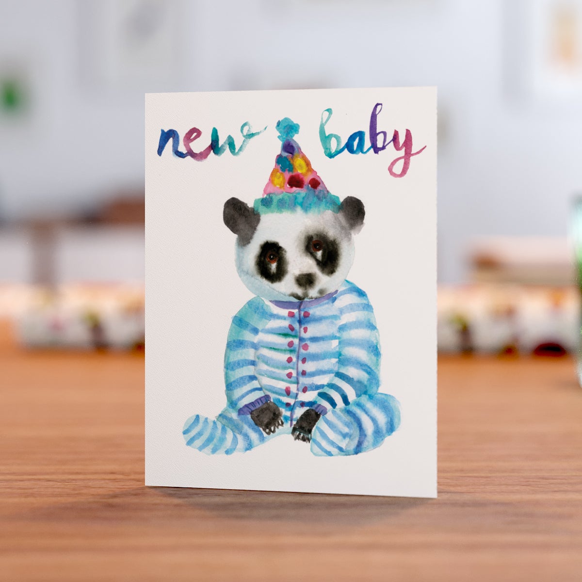 New Baby Panda Card