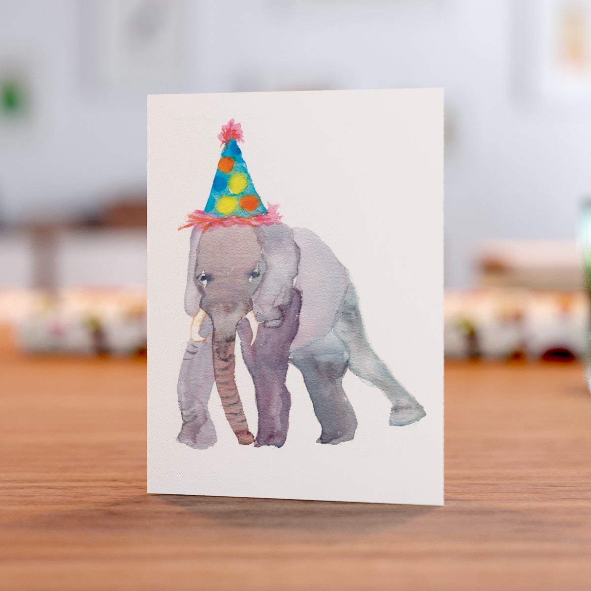 Party Elephant Card
