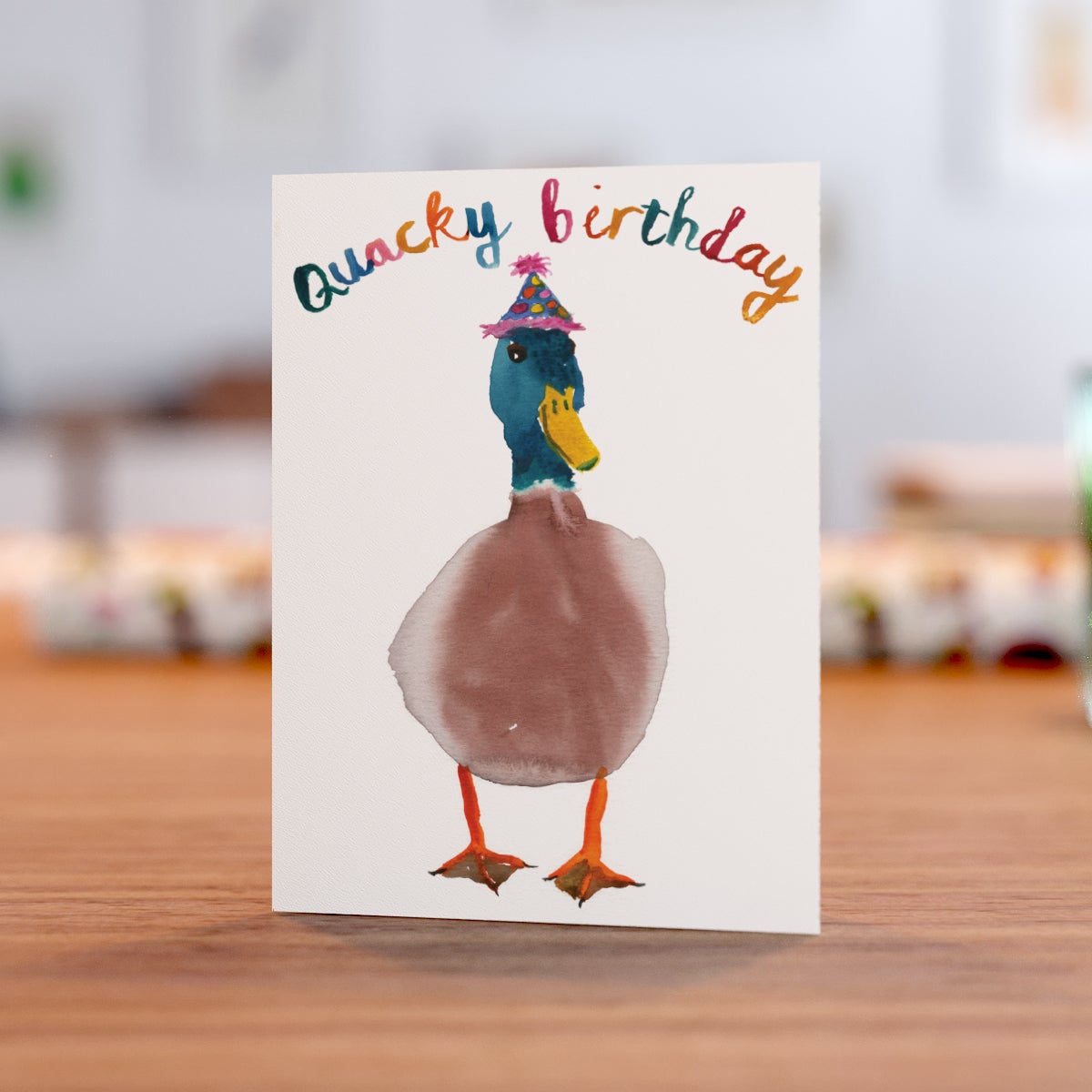 Duck Quacky Birthday Card