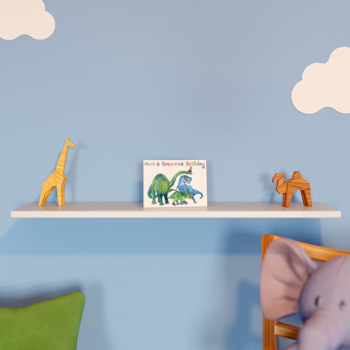 Dinosaur Roarsome Birthday Card