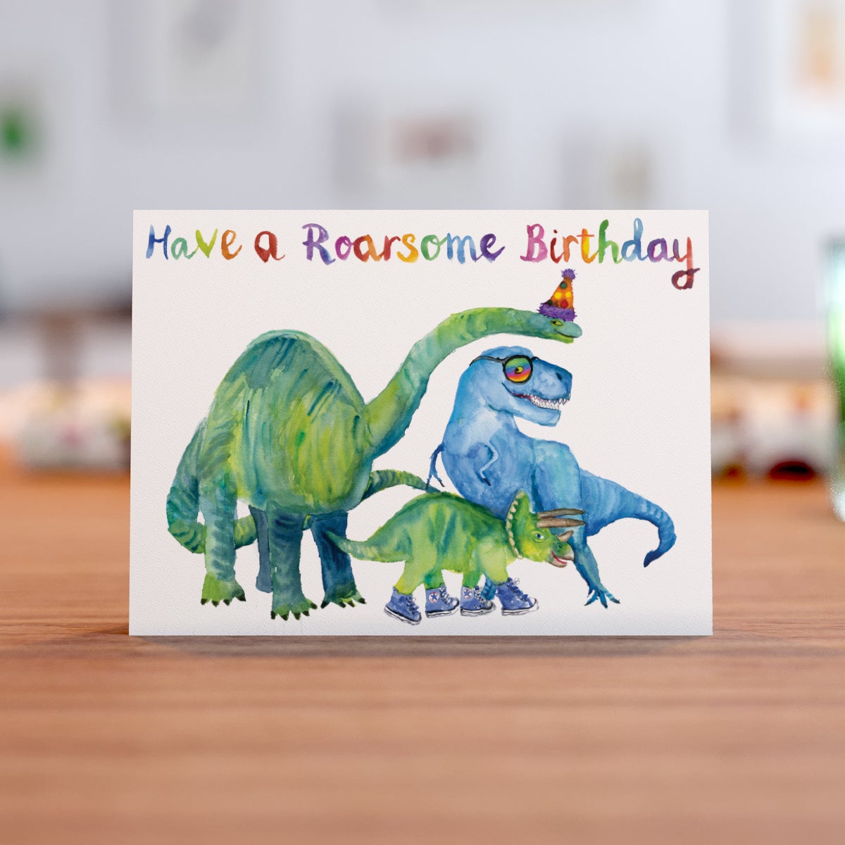 Dinosaur Roarsome Birthday Card