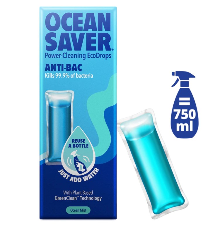 OceanSaver Refill Drops - Antibacterial Spray (Ocean Mist)