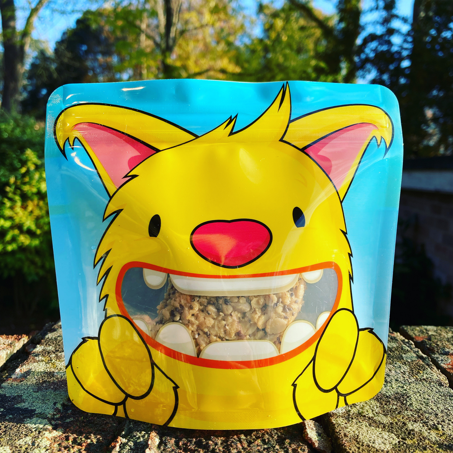 Nom Nom Kids Reusable Monster Medium Snack Bags 4pk