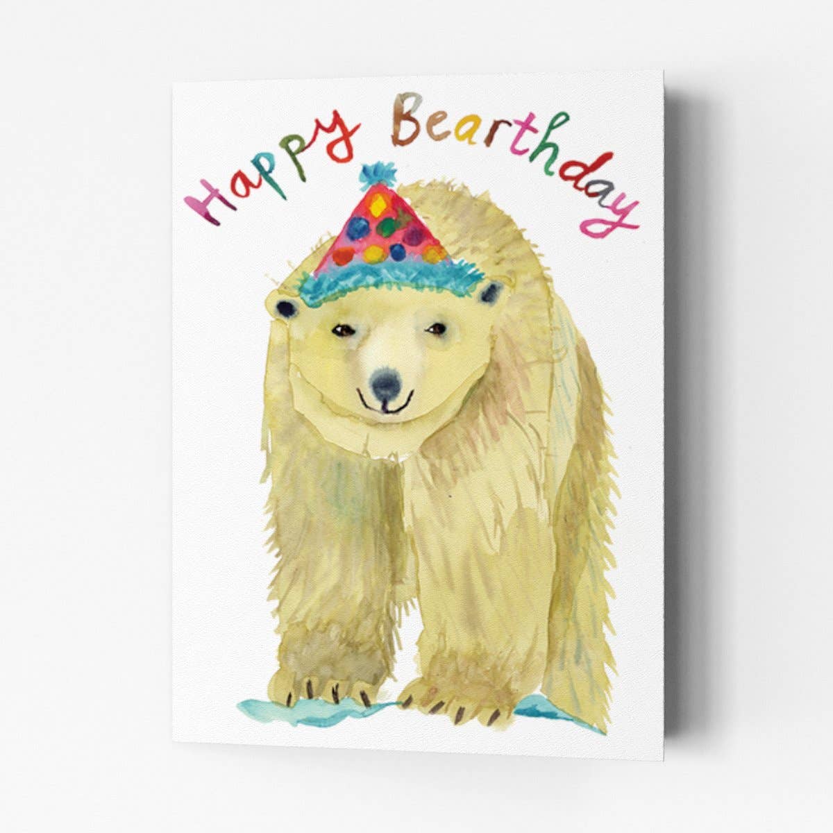 Happy 'Bearthday' Birthday Polar Bear Card