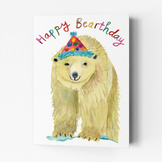 Happy 'Bearthday' Birthday Polar Bear Card