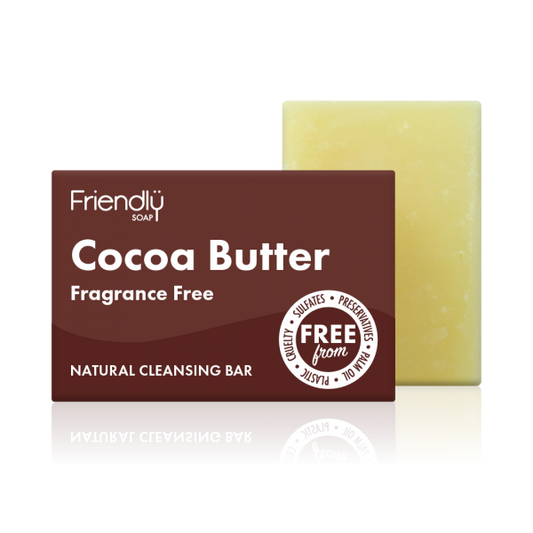Friendly Soap Fragrance Free Cocoa Butter Bar