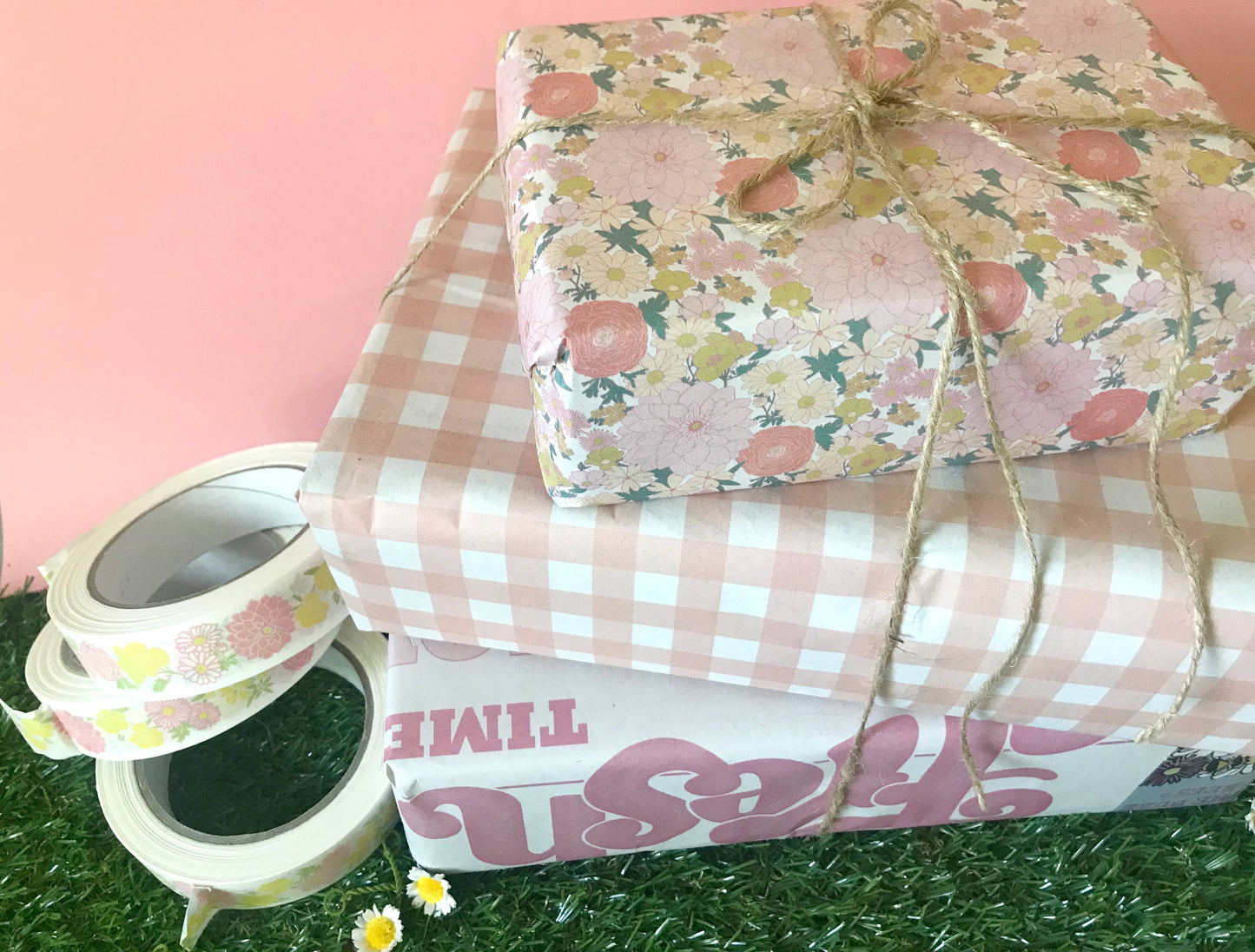 Read Wrap Recycle Fresh Times Gift Wrap