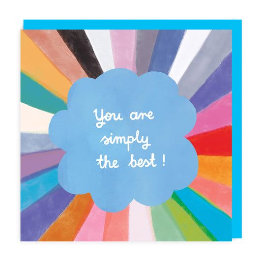 You Are The Best! Thank You Card