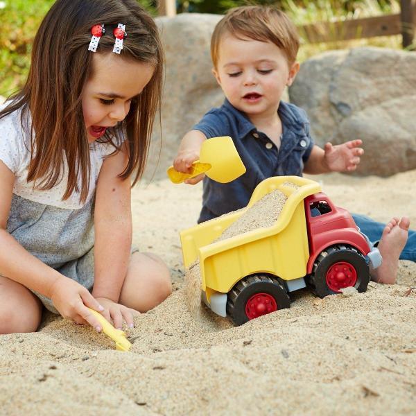 Green Toys Dump Truck - Red/Yellow