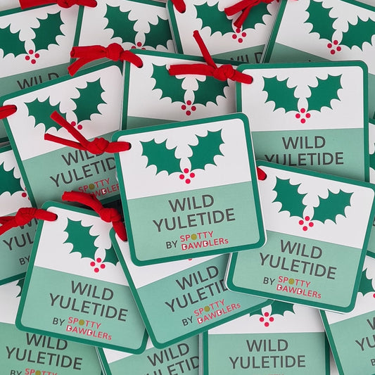 Wild Yuletide Nature Spotting Sticker Book