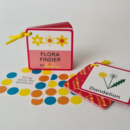 Flora Finder Nature Spotting Sticker Book