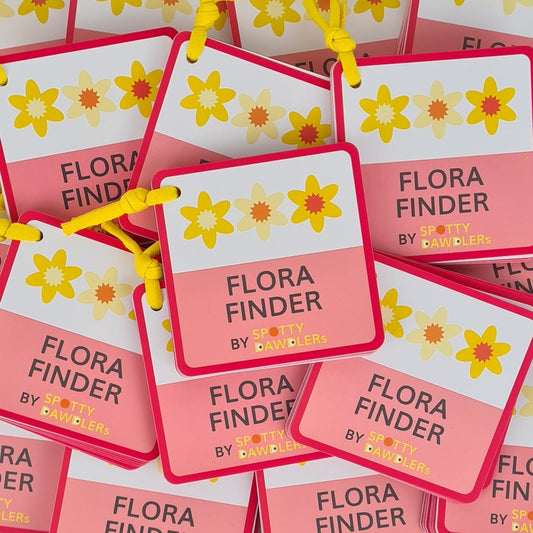 Flora Finder Nature Spotting Sticker Book