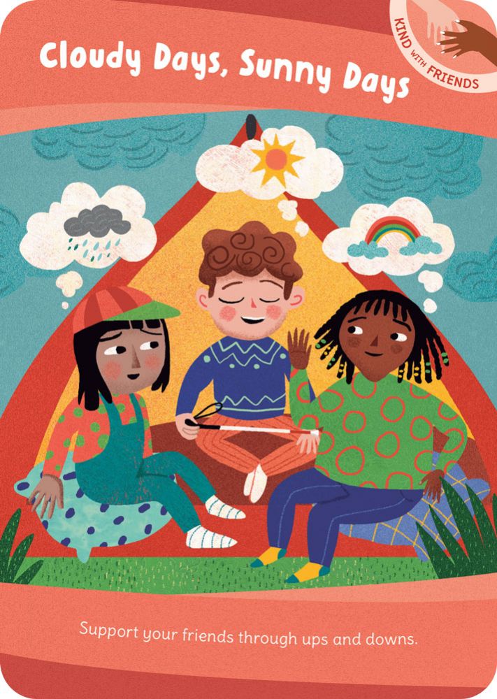 Kind Kids Cards: 50 Activities for Compassion, Confidence & Community
