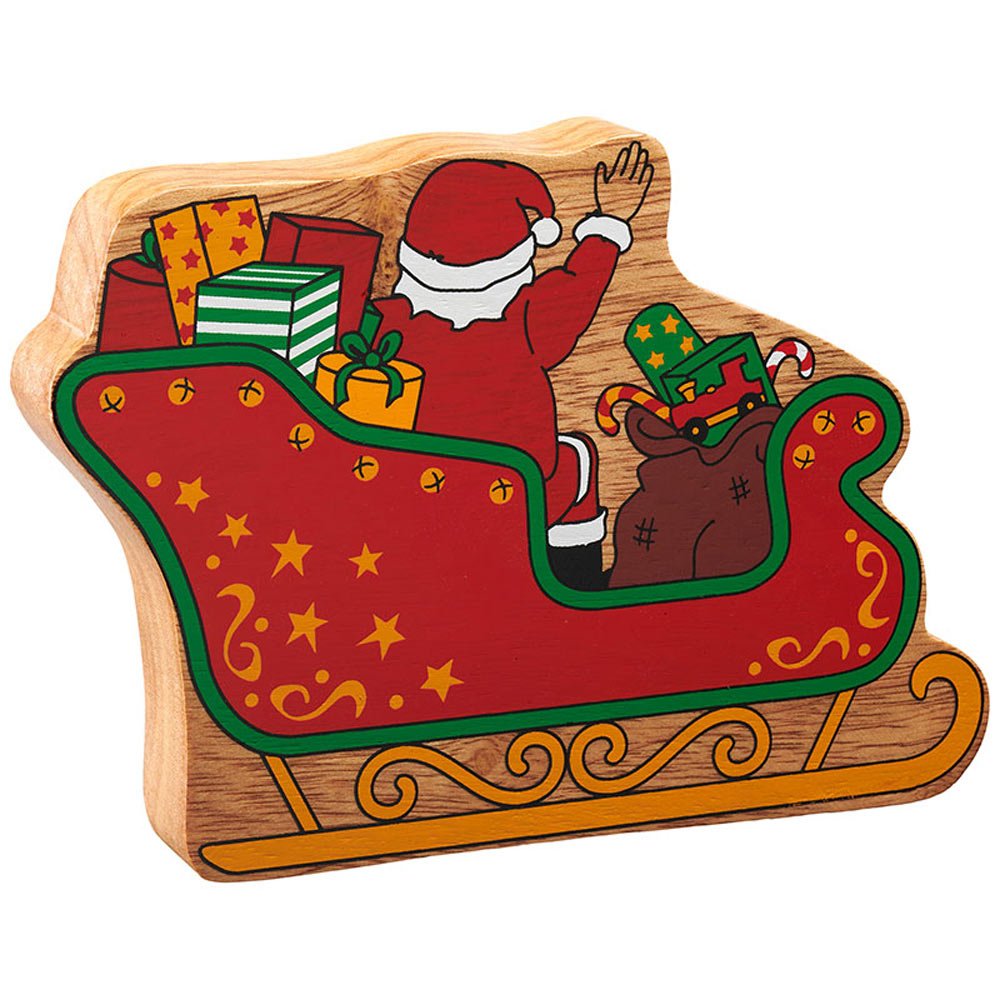 Lanka Kade Natural Father Christmas In A Sleigh