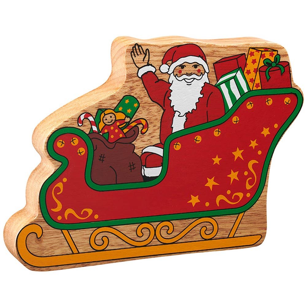 Lanka Kade Natural Father Christmas In A Sleigh