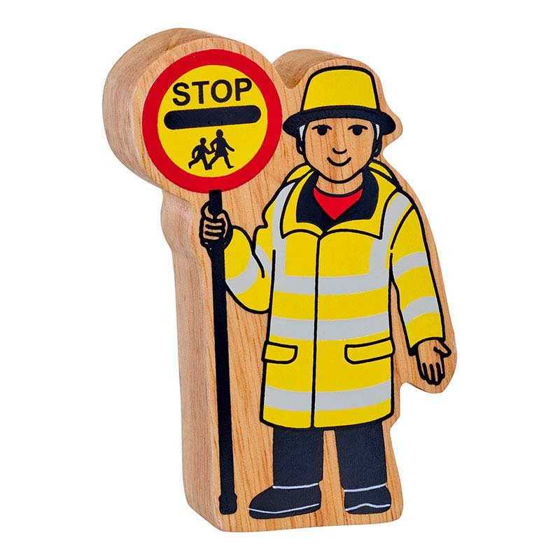 Lanka Kade Natural Yellow and Black Lollipop Person