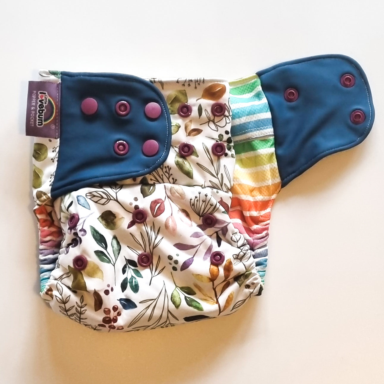 Little Lovebum Popper & Pocket V3 Reusable Cloth Nappy