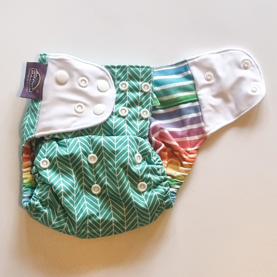 Little Lovebum Popper & Pocket V3 Reusable Cloth Nappy