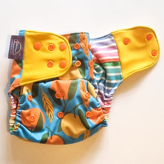 Little Lovebum Popper & Pocket V3 Reusable Cloth Nappy