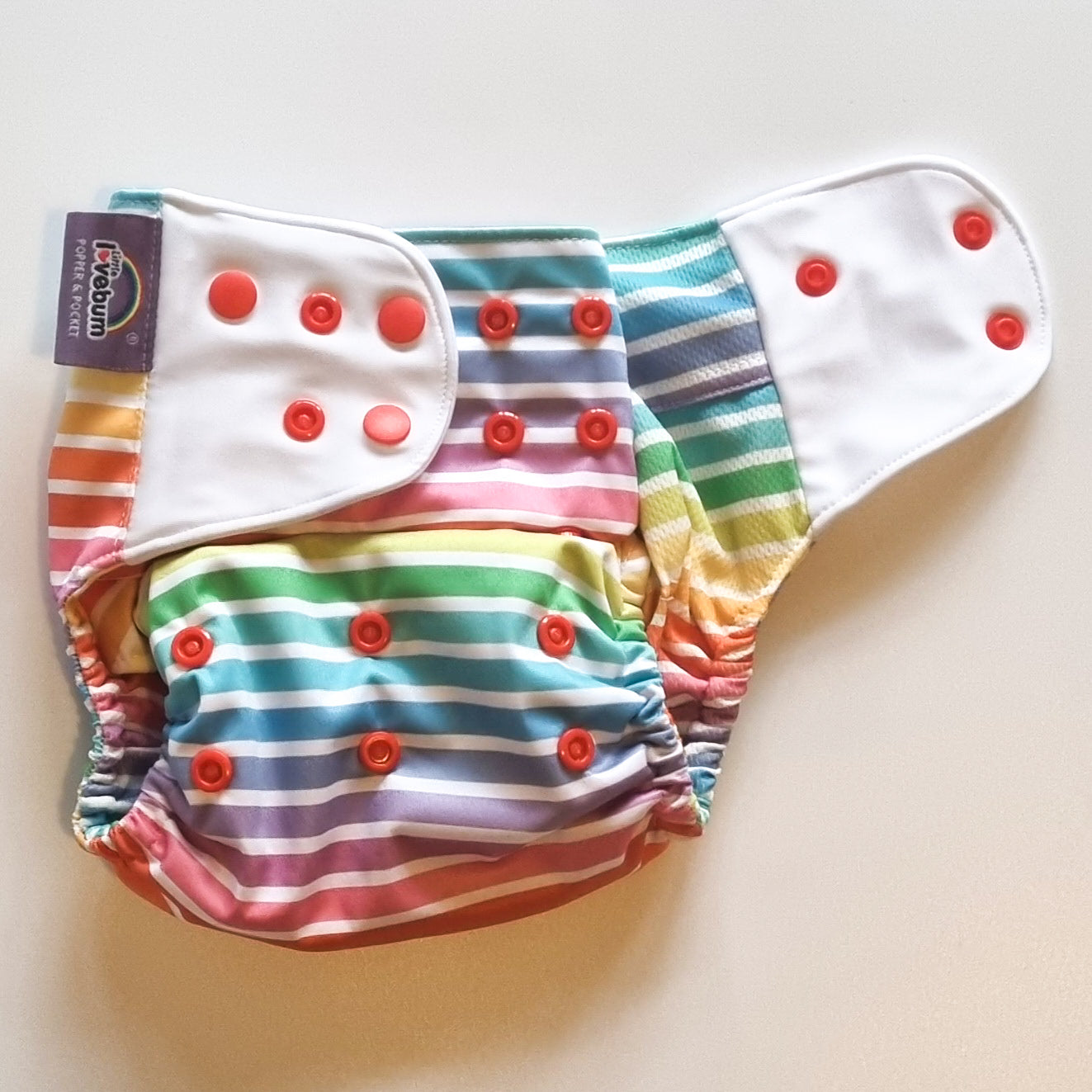 Little Lovebum Popper & Pocket V3 Reusable Cloth Nappy