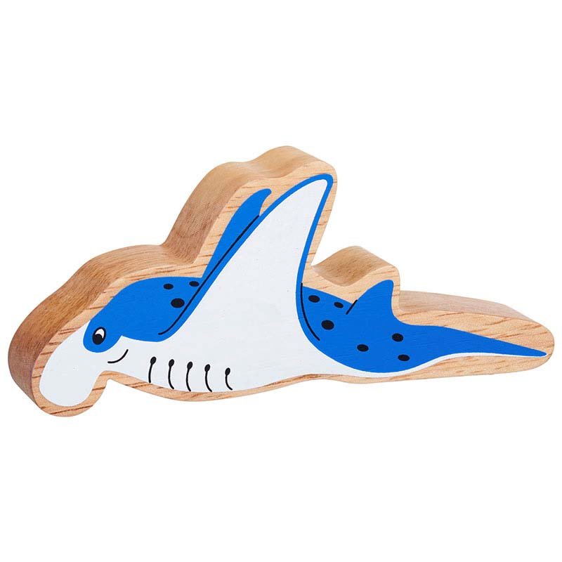 Lanka Kade Natural Blue and White Manta Ray