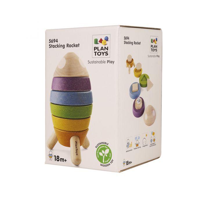 Plan Toys Stacking Rocket